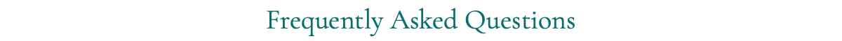 Frequently Asked Questions