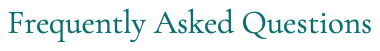 Frequently Asked Questions