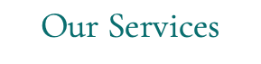 Our Services
